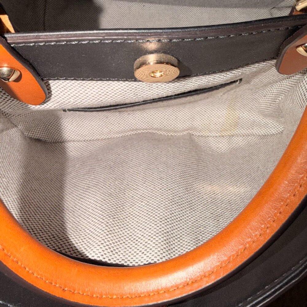Stunning Dooney & Bourke Barlow Handbag~ City Collection~ Black Leather (Bin 2) - Picture 9 of 16